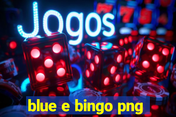 blue e bingo png